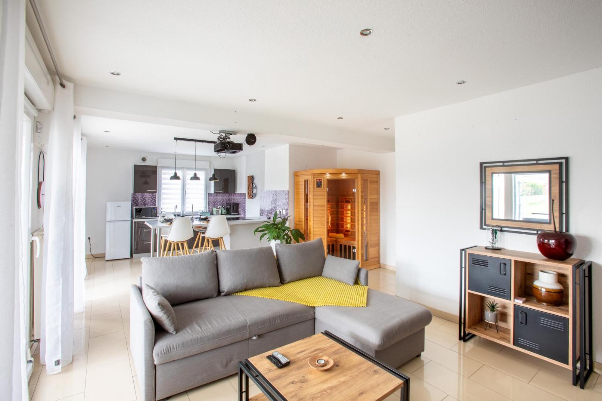 Esplanade Home Private Spa Jacuzzi Sauna Parking, Colmar Muntzenheim Exterior foto